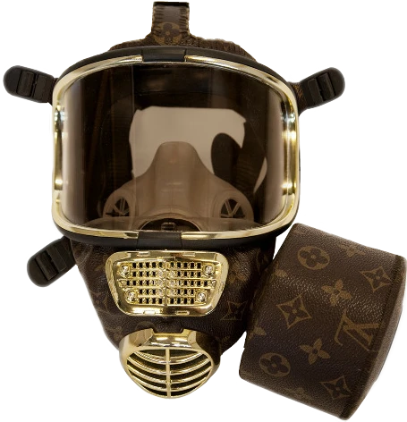 Louisvuitton Louis Vuitton Gasmask Gas Mask Face Louisvuitton Louis Vuitton Gasmask Gas Mask Face