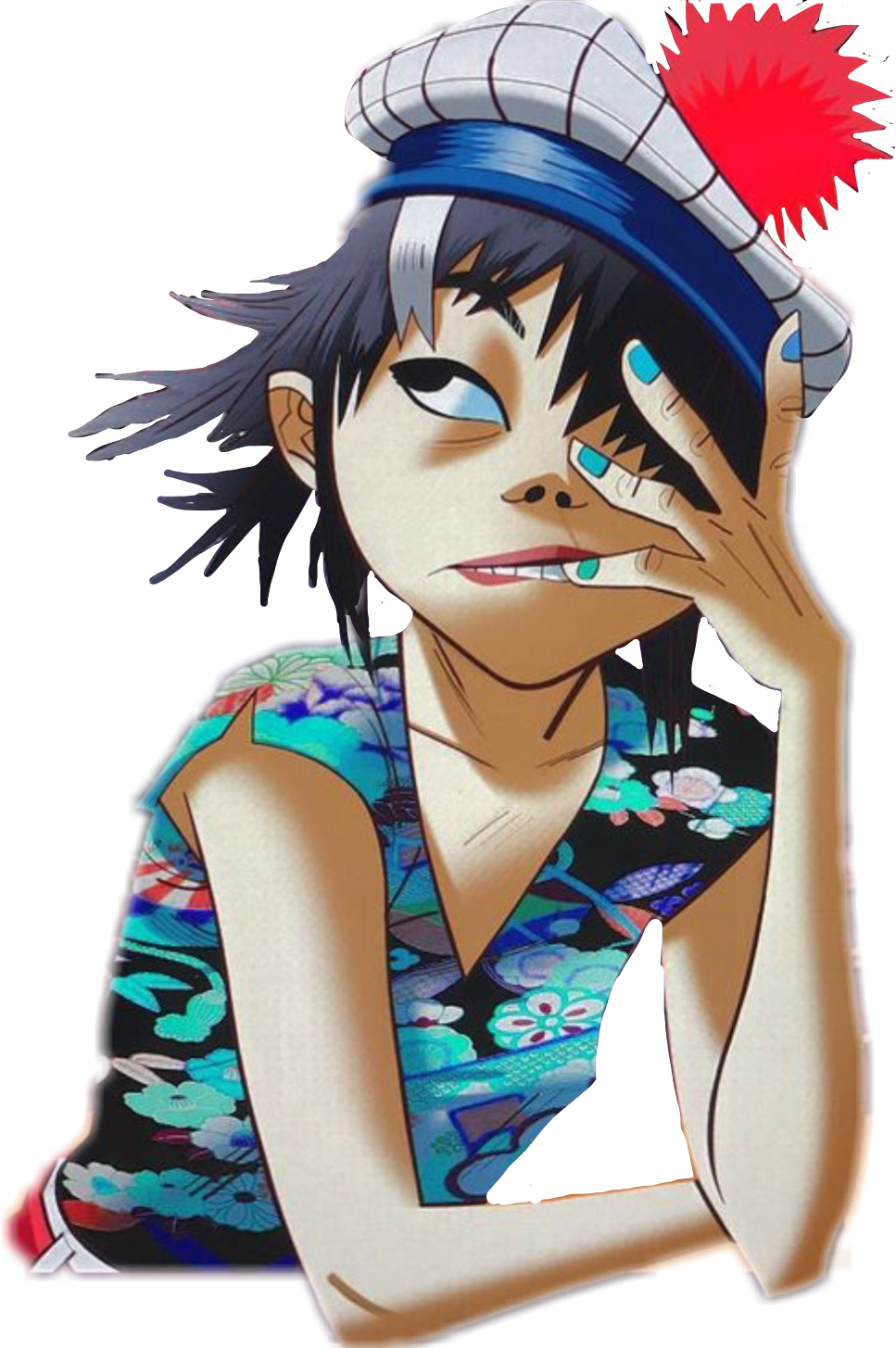 gorillaz noodle 2d 2doc murdoc russel plasticbeach demo...