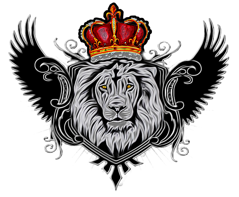 lion wings couronne crown - Sticker by DubRootsGirl