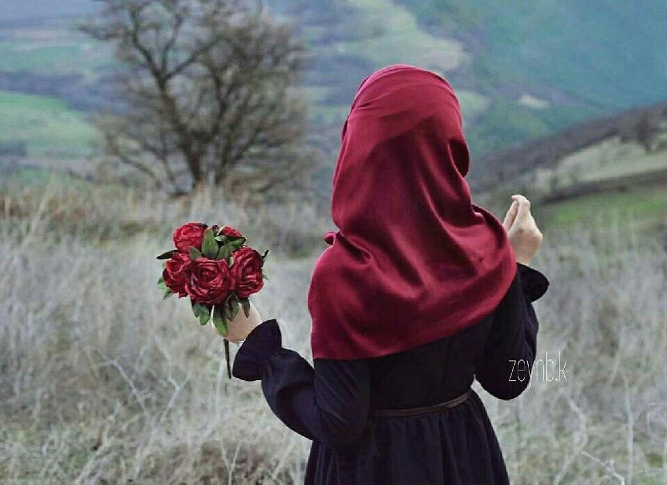 Красивые Фото Девушек В Хиджабе Со Спины