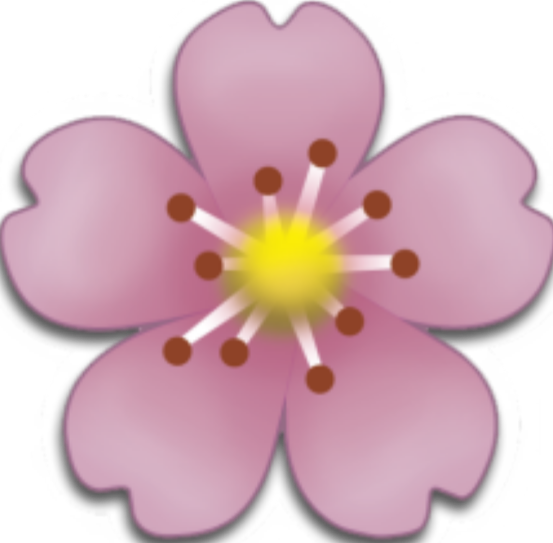 flor flower emoji overlay edit png...