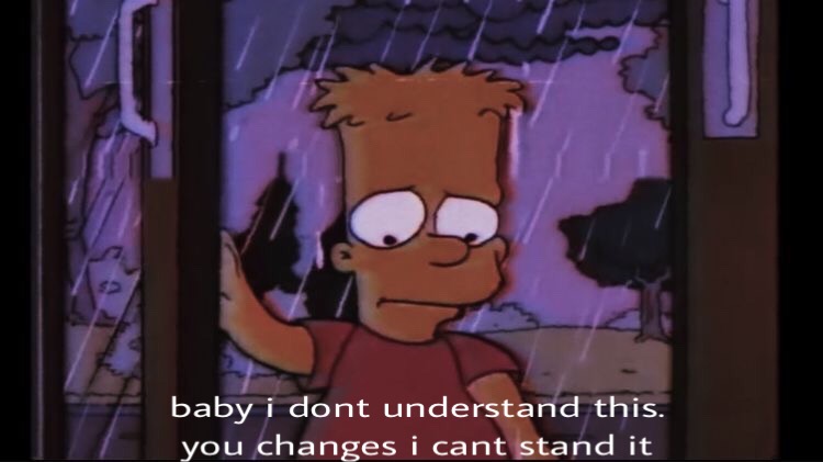 sad bart bartsimpson simpson simpsons xxxtentacion chan...