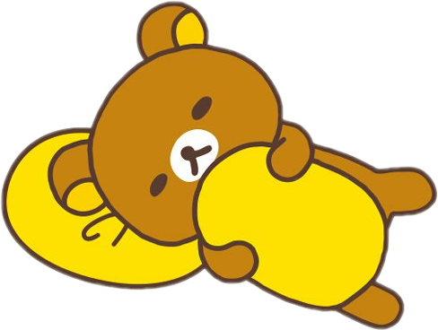 sleeping rilakkuma