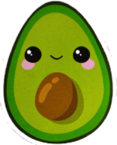 Avocado Cute Avocadocute Freetoedit Sticker By Laughinglucy