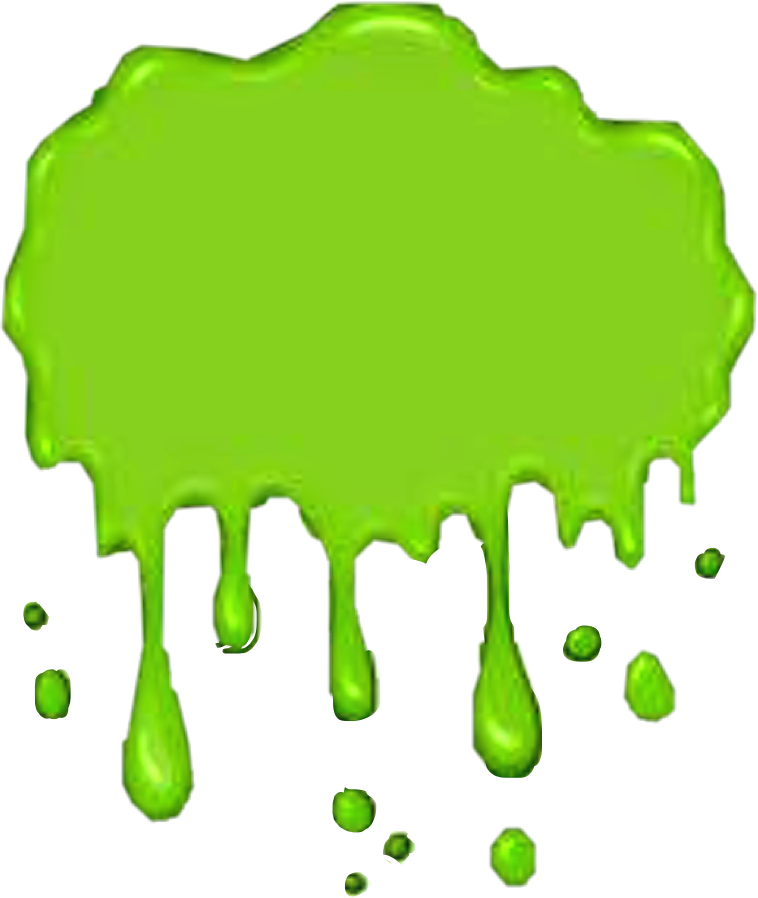 slime green neon splash freetoedit...