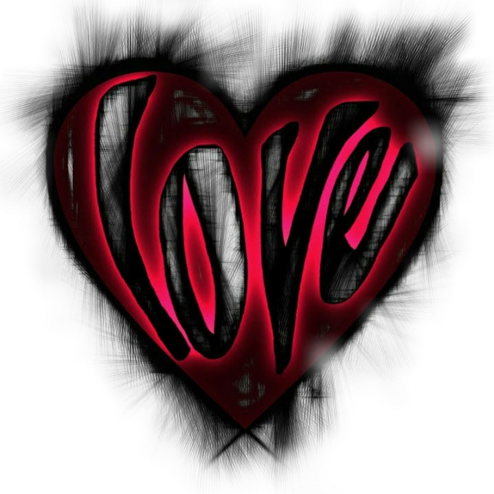 graffiti love heart - Sticker by Alichia Armstrong