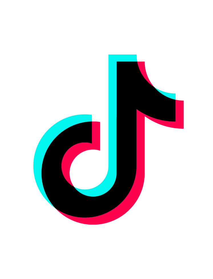 tiktok logo glitch freetoedit - Sticker by Mouse Trap