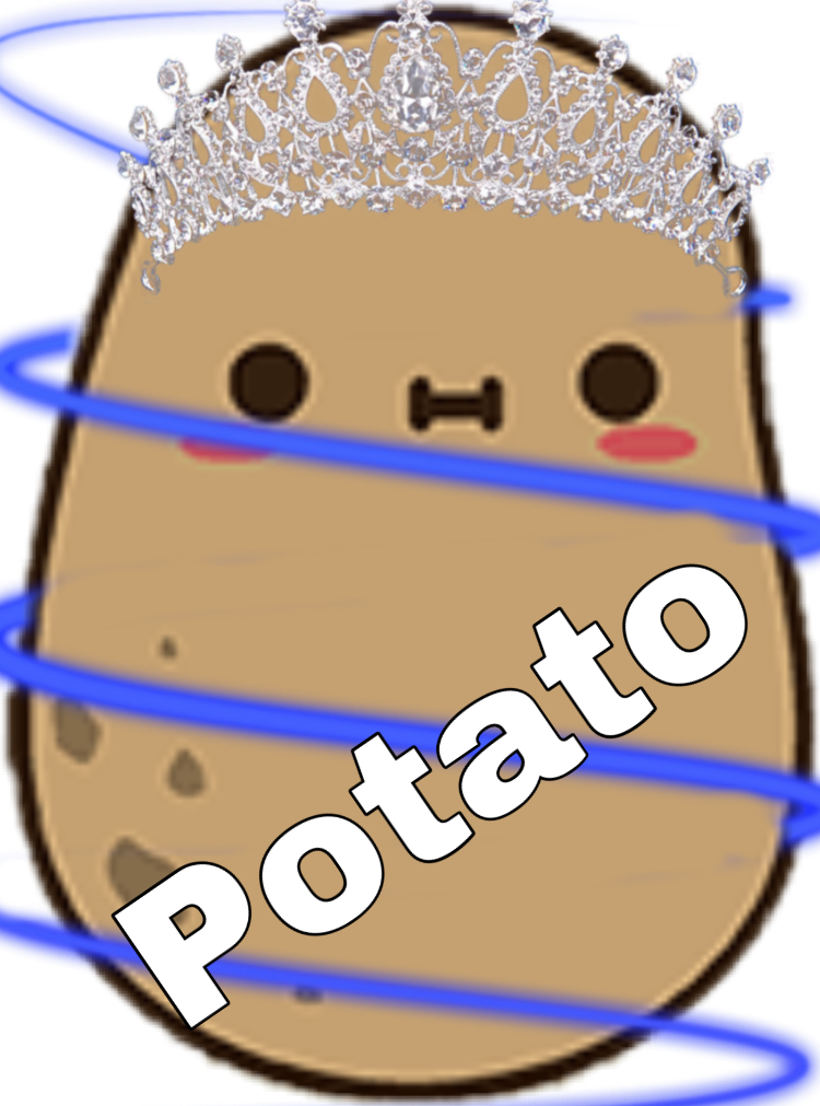 Potatoes Freetoedit Potatoes Sticker By Cyannareyes