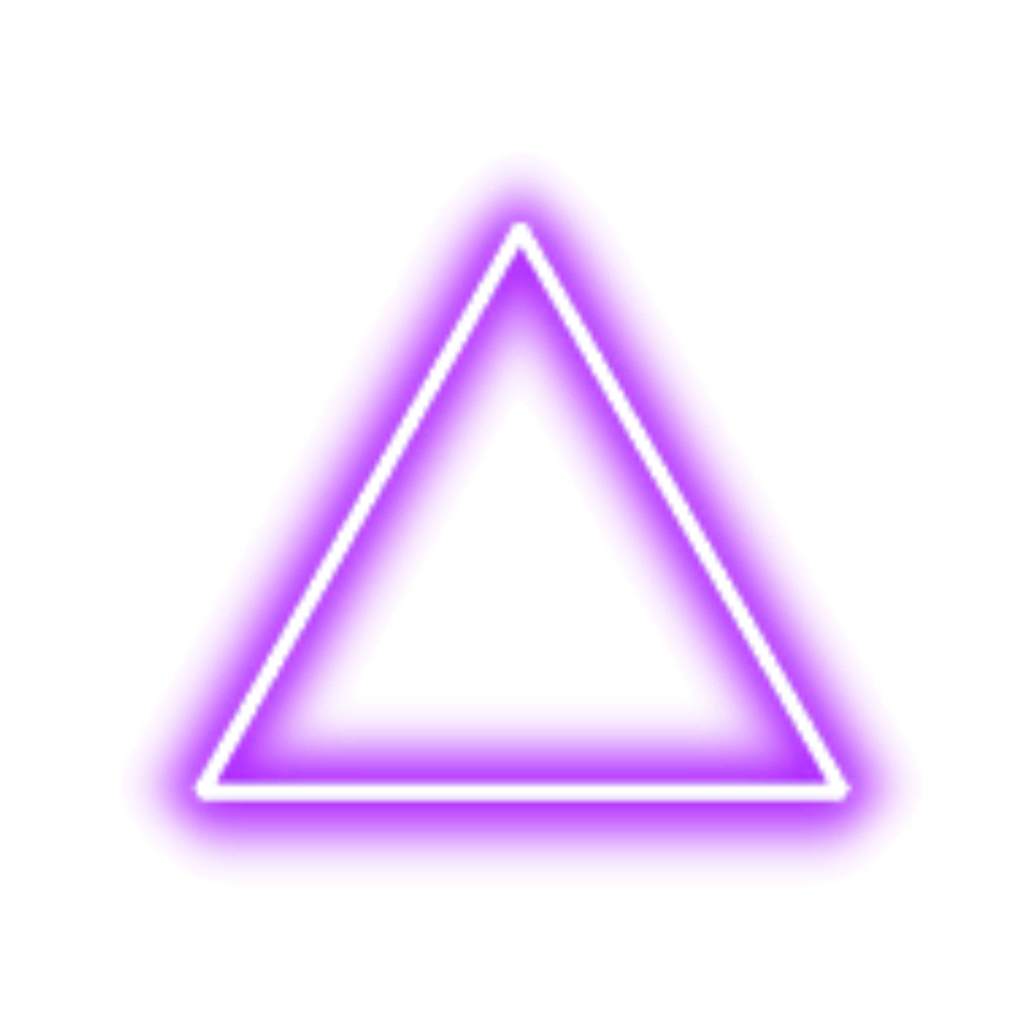purple neon triangle border png freetoedit...