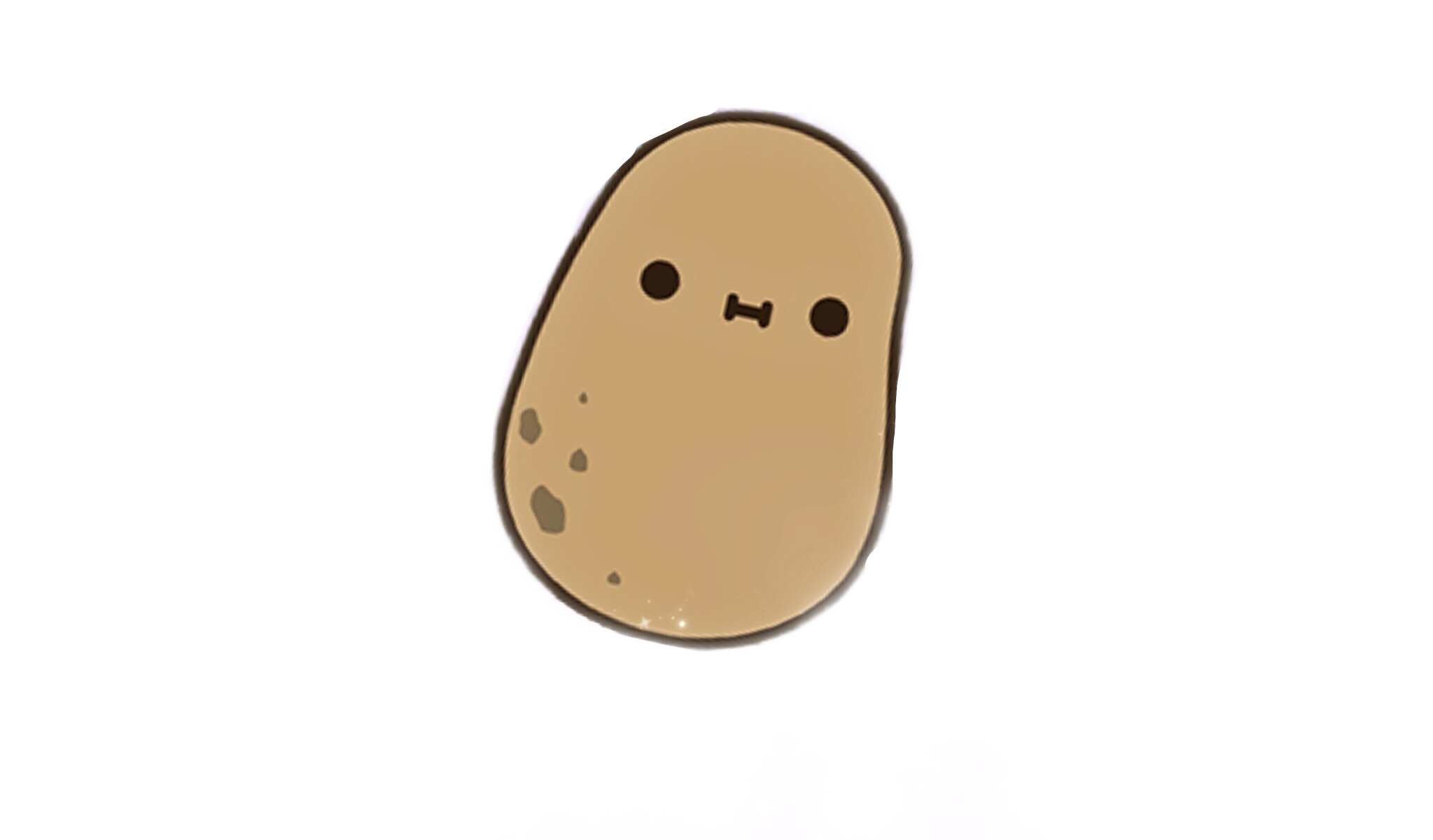 Potato Freetoedit Potato Sticker By Fintsaaa