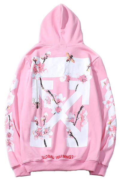 off white hoodie sakura