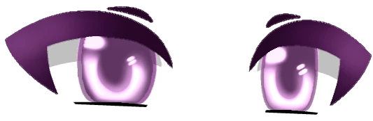 Eyes Gachalife Purple Sticker By Mrs Butera