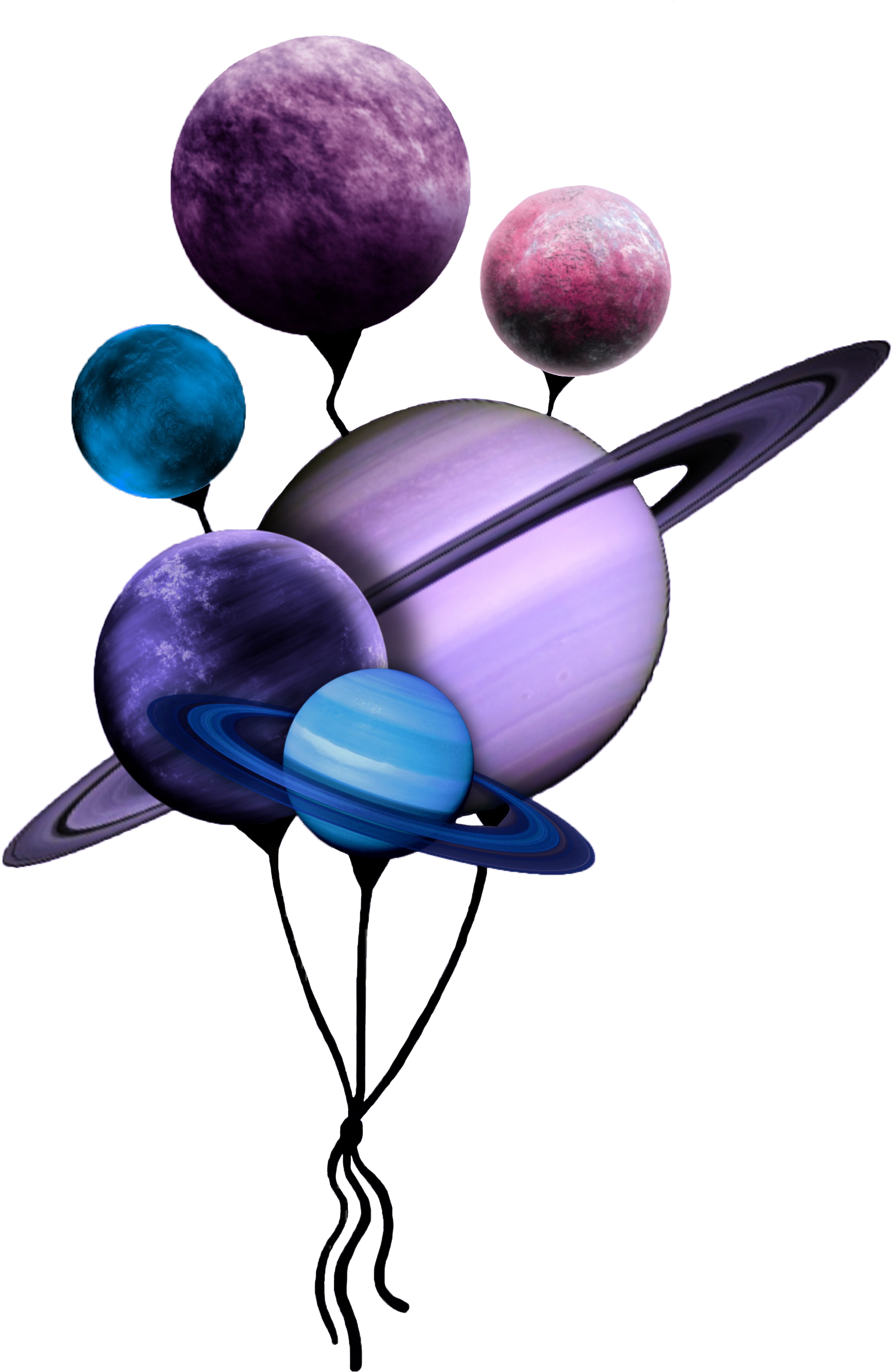balloon planetballoon planets purple purplepallete pall...