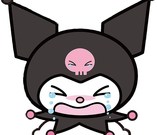 Kuromi Crying Freetoedit Kuromi Sticker By Ggisipizi