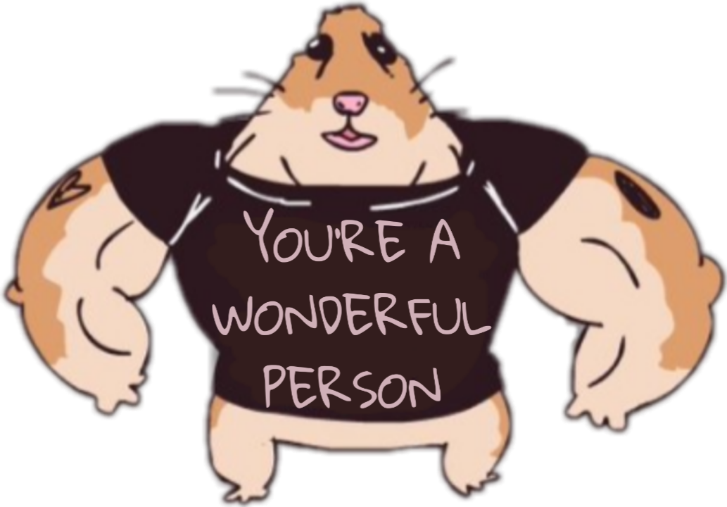 srpelo hamster wholesome meme - Sticker by Leaf