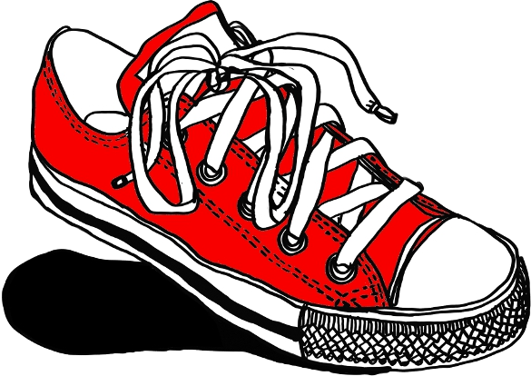 converse shoes cartoon