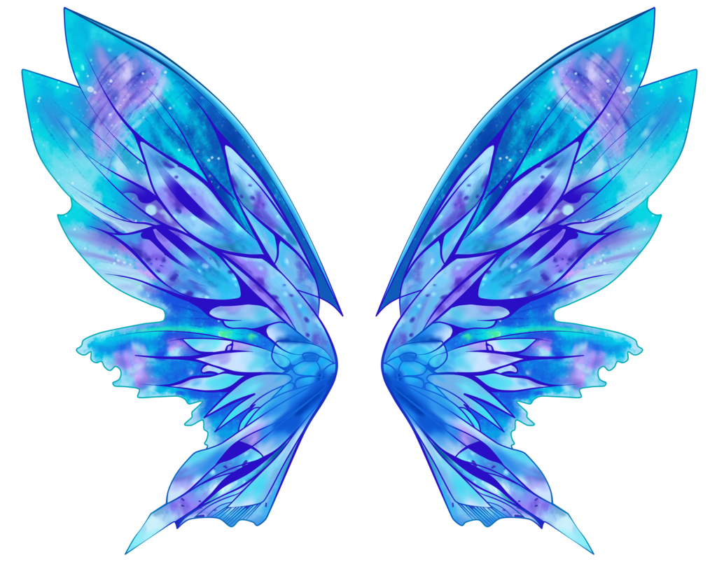 wings angel fantasy fairy neon diamond fairywings bling...