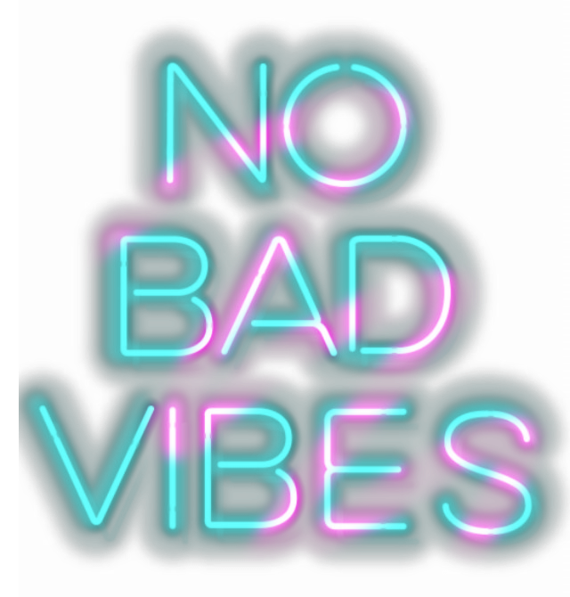 Freetoedit Nobadvibes Neon Neoneffect Sticker By Alteregoss