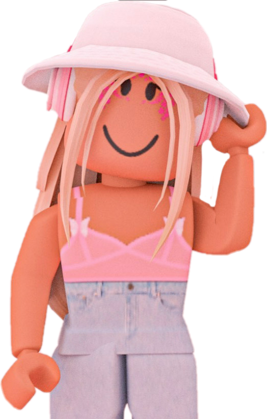 Aesthetic Softie Roblox Girl Sticker By Monicabuzz