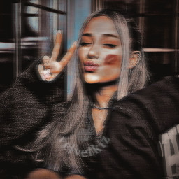 freetoedit art aesthetic edit category cute celebrity picsart tags stickers complex collage song singer pop editedbyme arianagrande ari