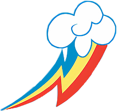 freetoedit rainbowdash rainbow sticker by @jtorres14982