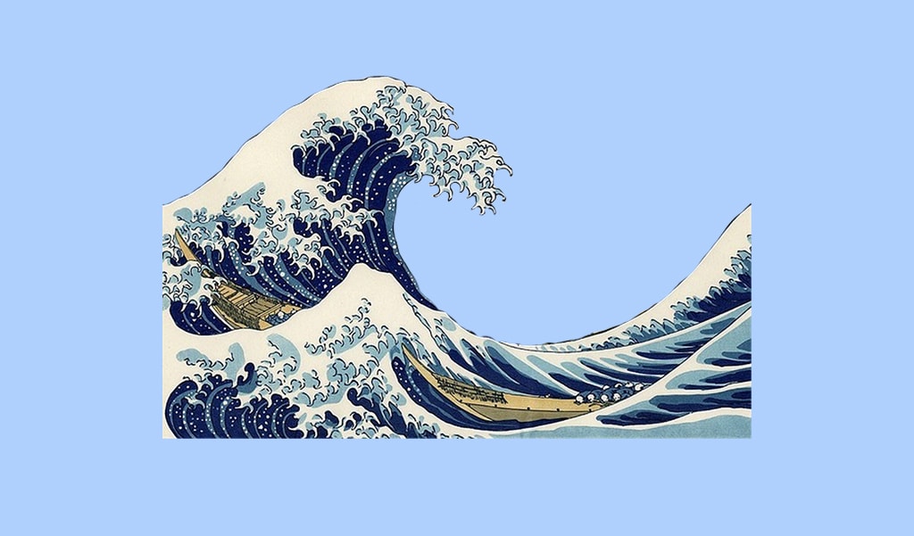 Wave Sticker Remix Challenge on PicsArt