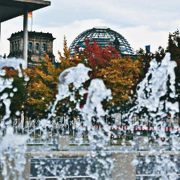 weekend city building background beautiful photography water autumn red orange trees travel berlin germany freetoedit local