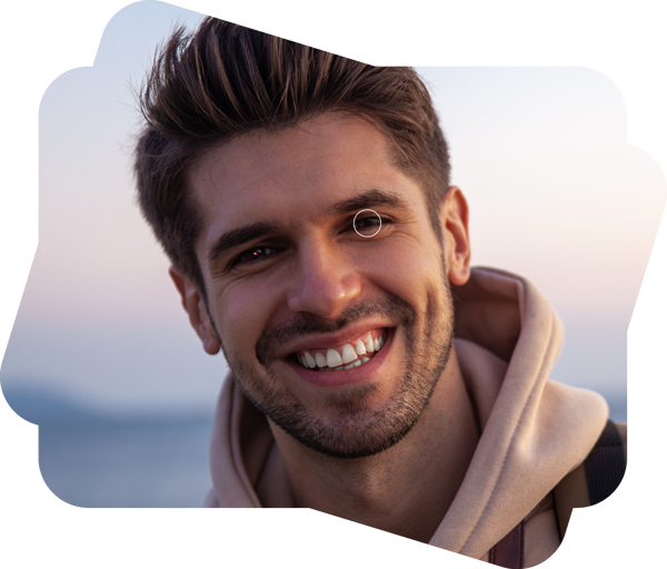 happy boy in hoodie profile image