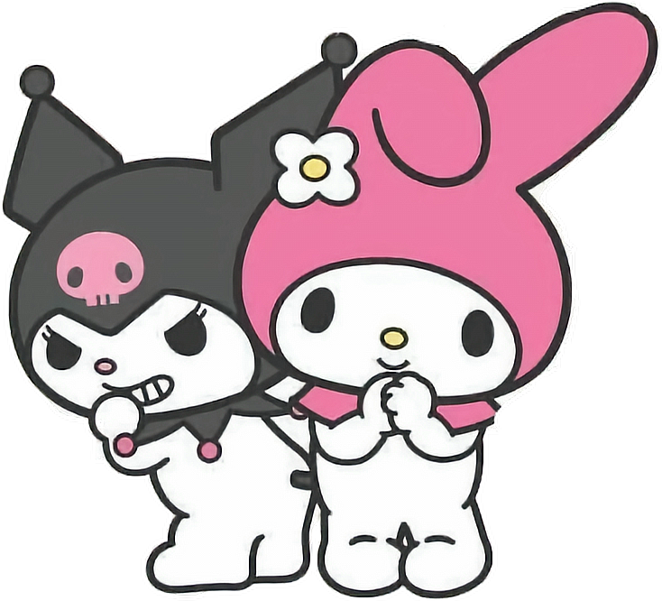 freetoedit sanrio kuromi mymelody sticker by @sunny12050211