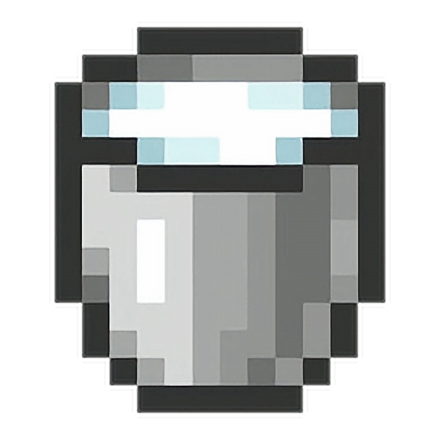 freetoedit milk bucket minecraft sticker by jcp2nmb