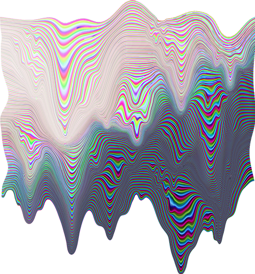 holographic dripping melting background pattern overlay...