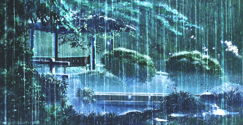 anime rain GIF by Ani & Verona