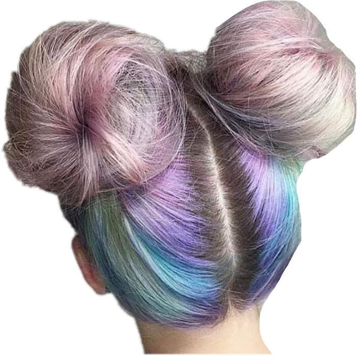 Tumblr Hair Rainbowhair Freetoedit