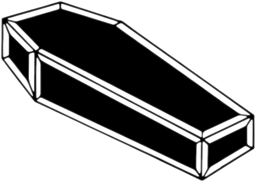 Картинки гроба на белом фоне