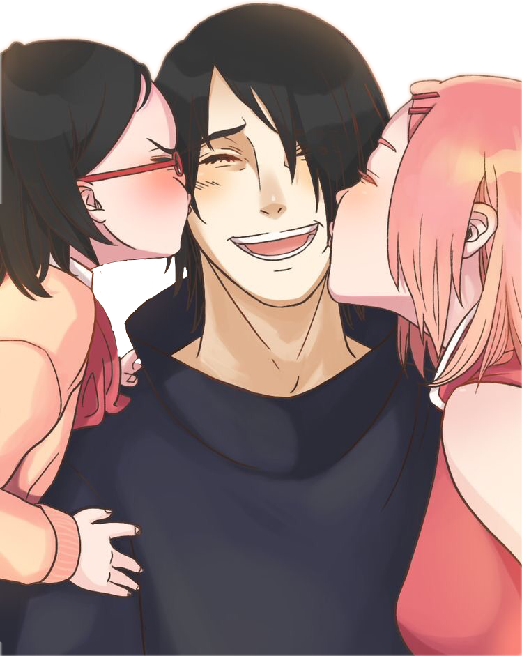 Sasusaku Sasusakusara Sasuke Sakura Sticker By Xdilll