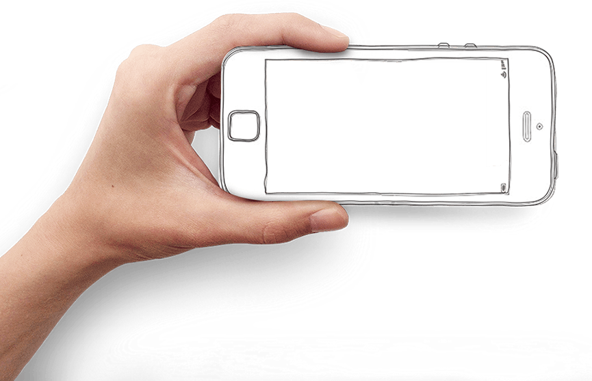 Iphone In Hand Png - swimsuits
