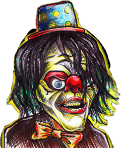 trippy trippytheclown clown clowns clownstickers freetoedit