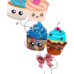 ftefoodicons cakes balloons emoji freetoedit