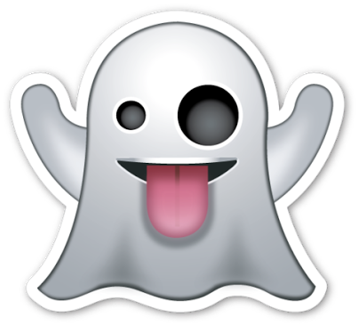 Sticker fantasma whatsapp