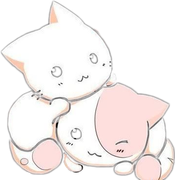 cat kitten neko cute kawaii sticker by @smile_anyway
