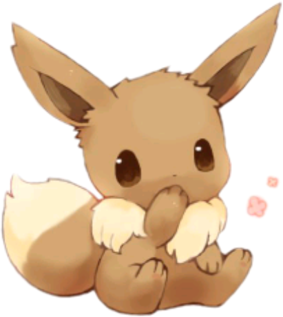Baby Pokemon Eevee Cute Adorable