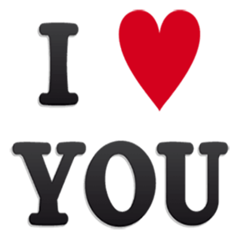i freetoedit I love you sticker by anapaola38