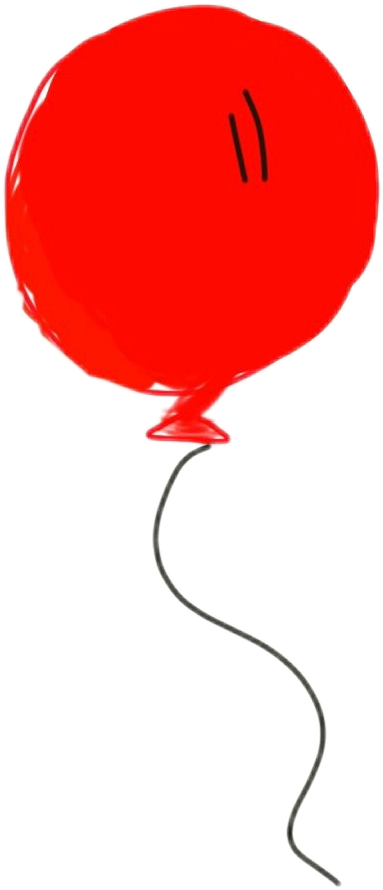 Balloon Red Freetoedit Balloon Sticker By Weesee2018