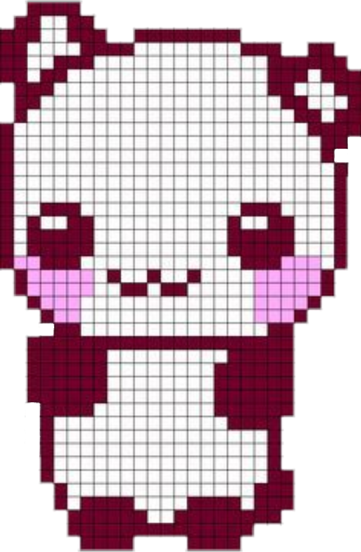 Pixel Art Bilder Panda