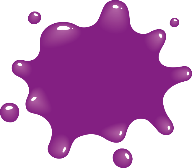 Purple Splat Remixit Sticker By Jillianmichellepauley