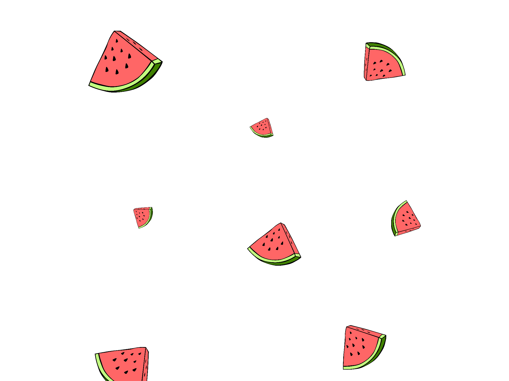 ftestickers watermelon mask fruit sticker by @freetoedit