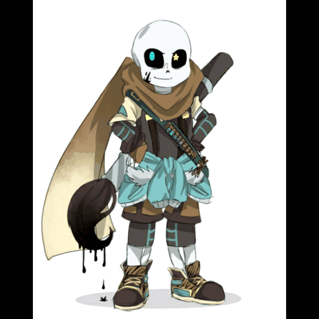 Ink Sans Gif / Never Too Late To Ink Your Love Reader X Sans Ink ...