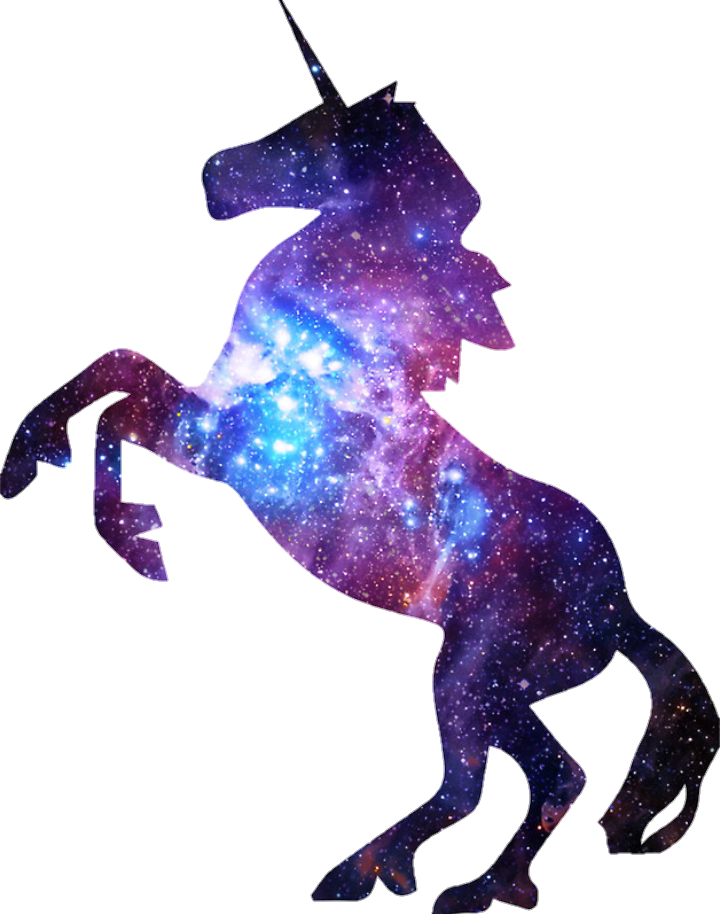 fteunicorn unicorn galaxy sticker by nurfadly manan