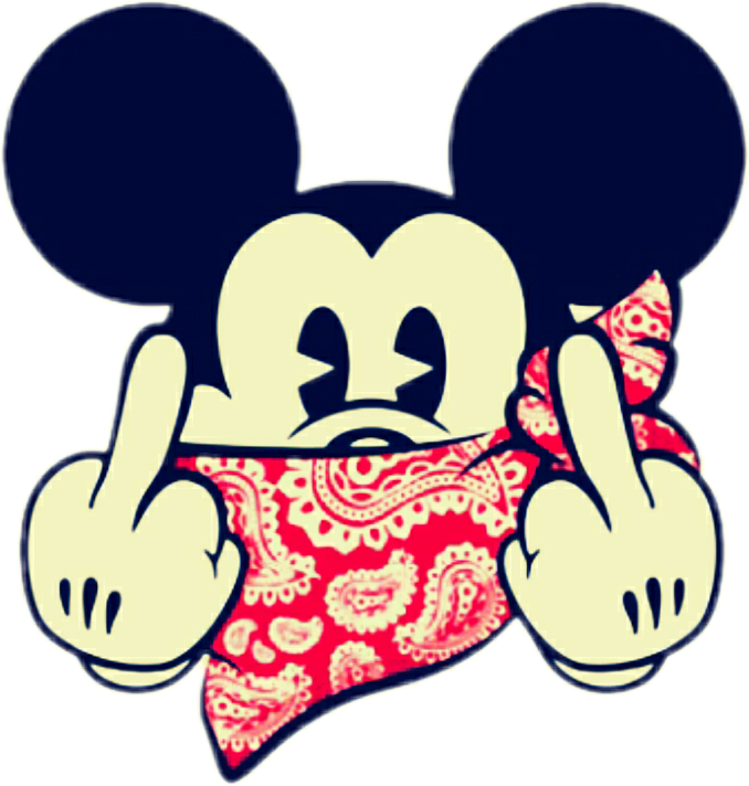 Mickey OH gang - Sticker by Magda