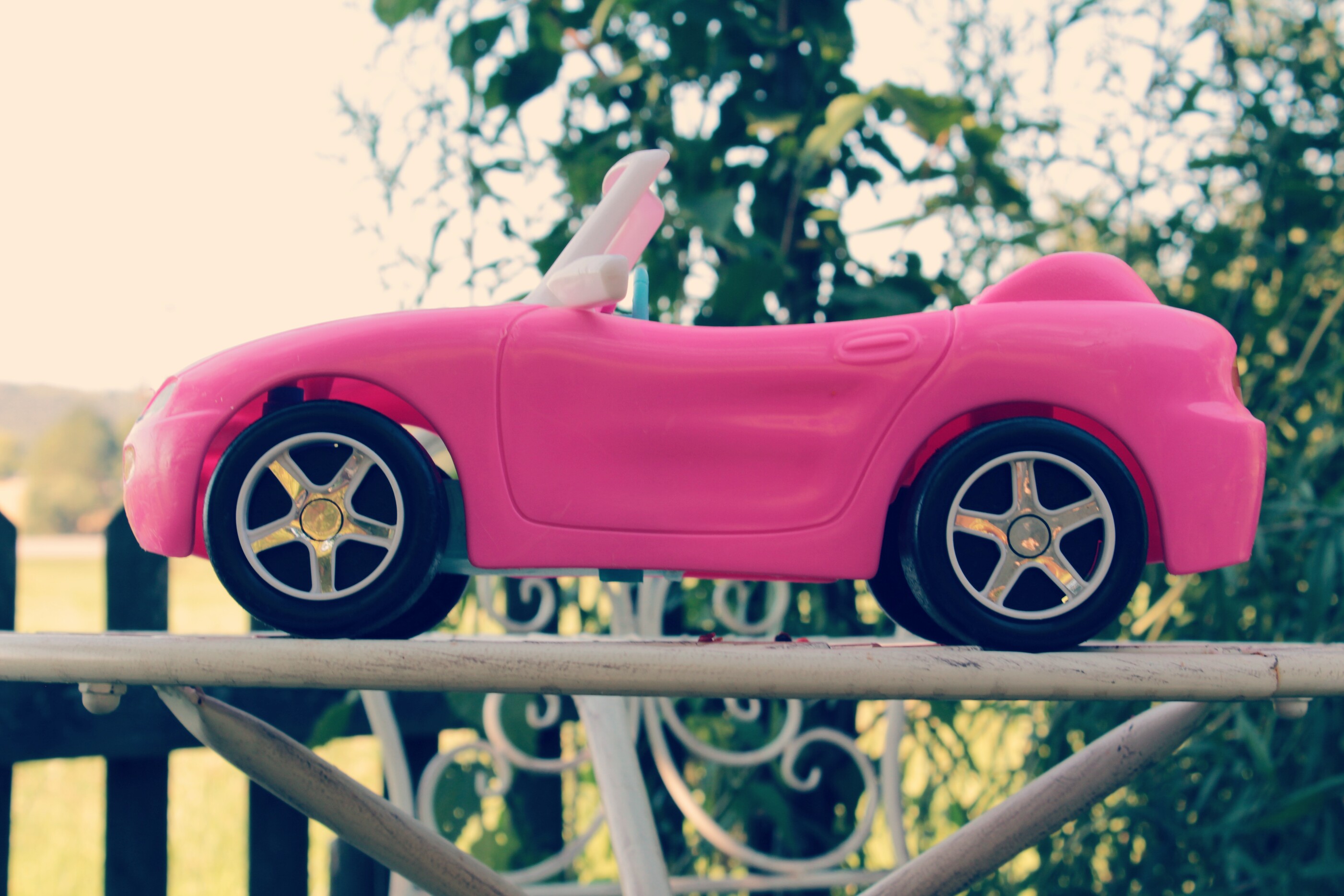 used barbie car